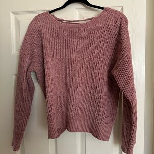 Hippie rose pink sweater